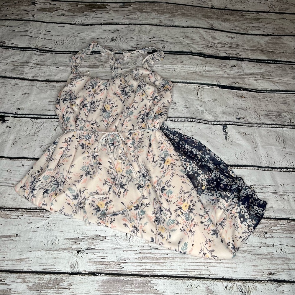 Motherhood Maternity Floral Print Chiffon Dress Size M - Picture 11 of 11